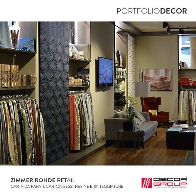 Servizio All-in-One per il negozio Zimmer Rohde di Milano che si è affidato a #DecorGroup per un servizio #ChiaviInMano  #milano #retail #zimmerrohde #milancity #cartadaparatimoderna #finitiredipregio #finiturediqualità